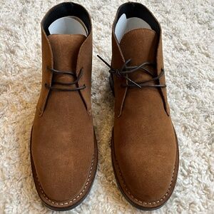 Thursday Boots Scout chukka boots in Cognac Suede size 9